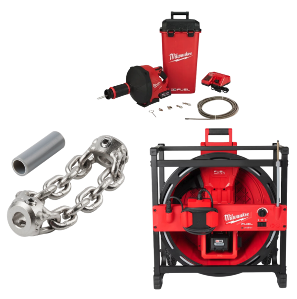 Snake & Chain Snake Drain Cleaning (1 1/2" - 2")
