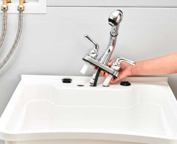 Install Owner-Supplied Laundry Faucet